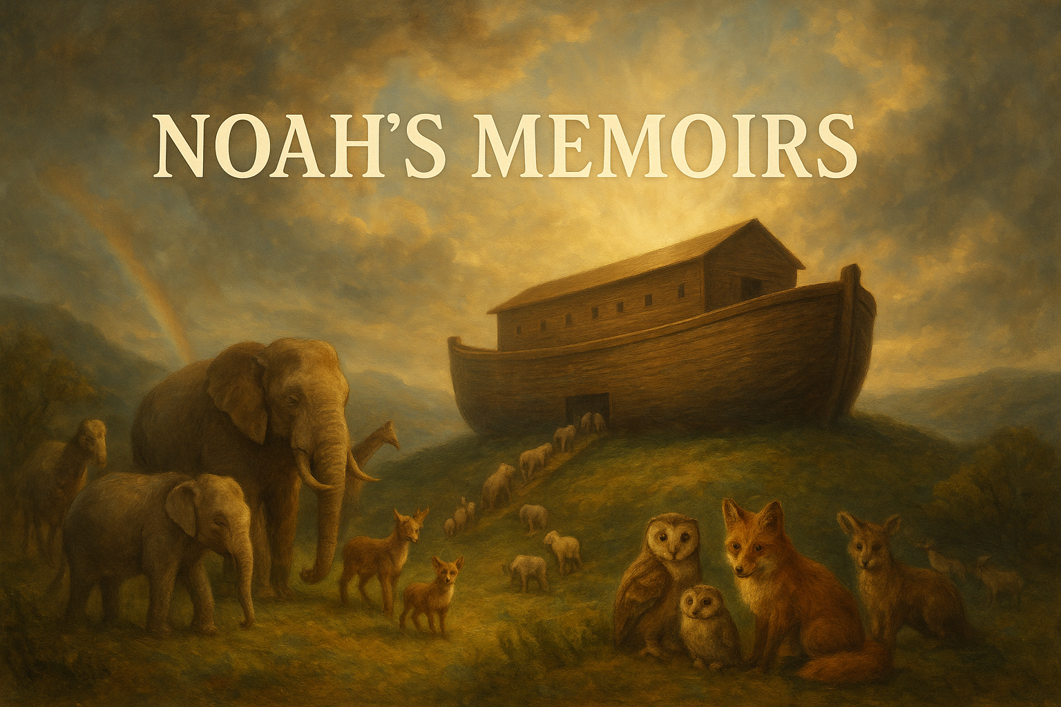 Noah’s Memoirs – The Sacred Animal Pillow Collection