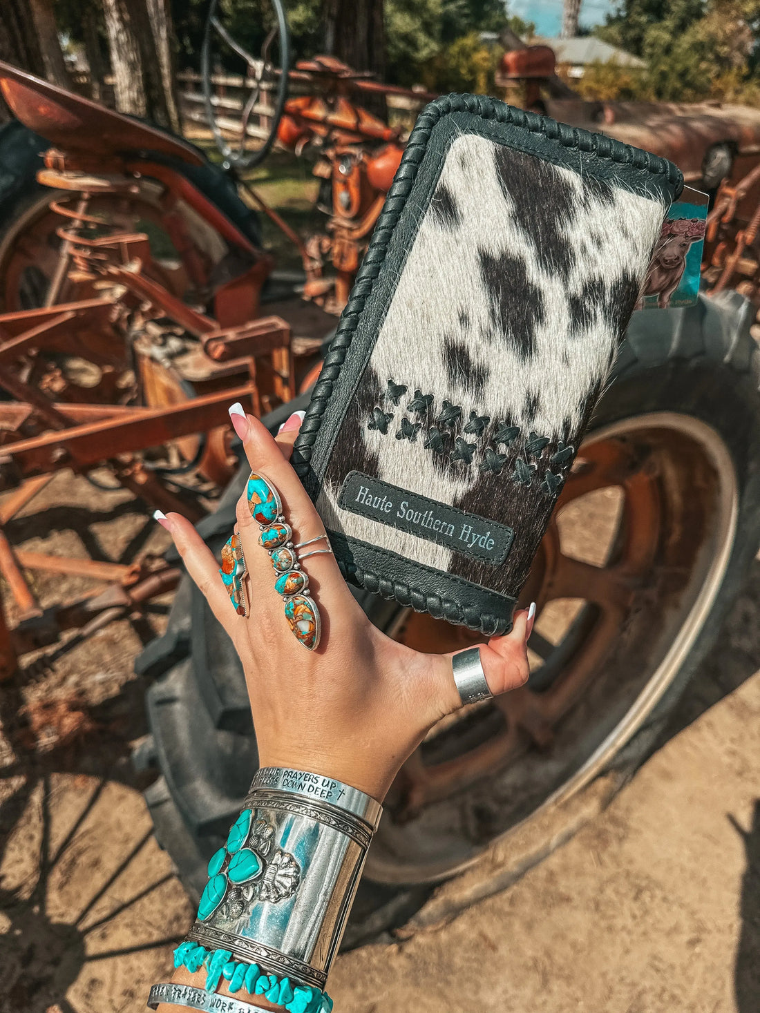 The Wesson (Black Leather) Wallet a Haute Southern Hyde by Beth Marie Exclusive Haute Southern Hyde