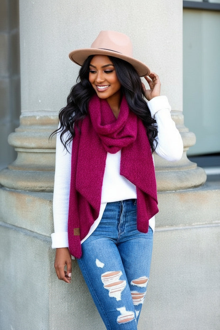 CC Draped Scarves