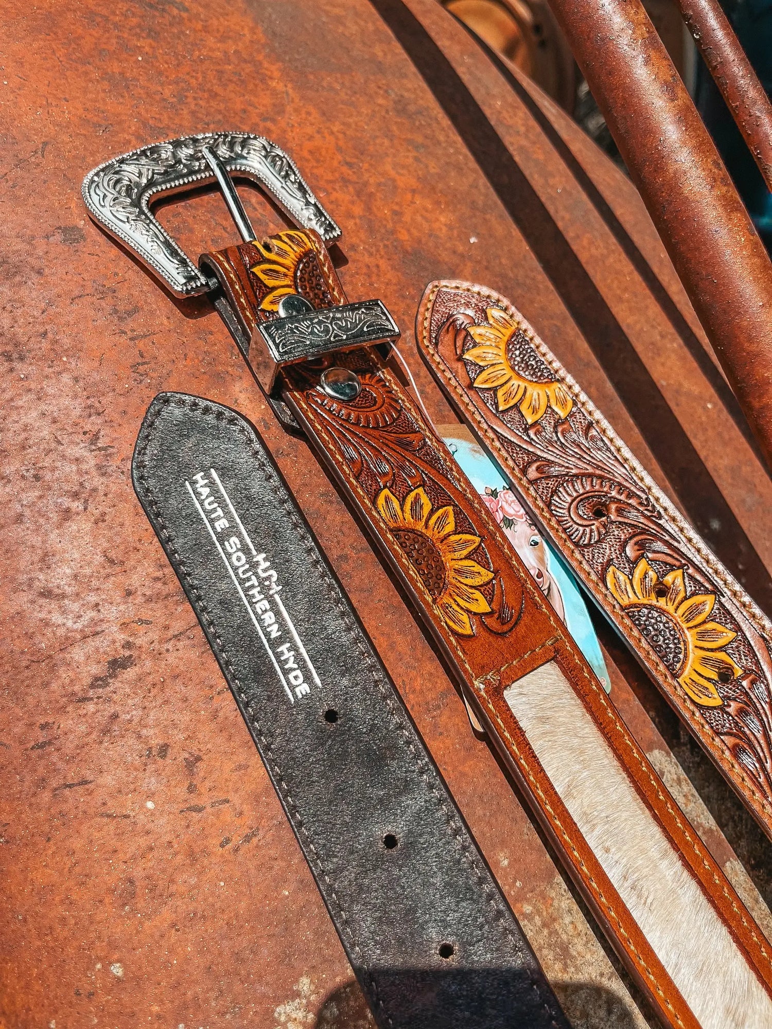 The Sunflower Belt a Haute Southern Hyde by Beth Marie Exclusive Haute Southern Hyde