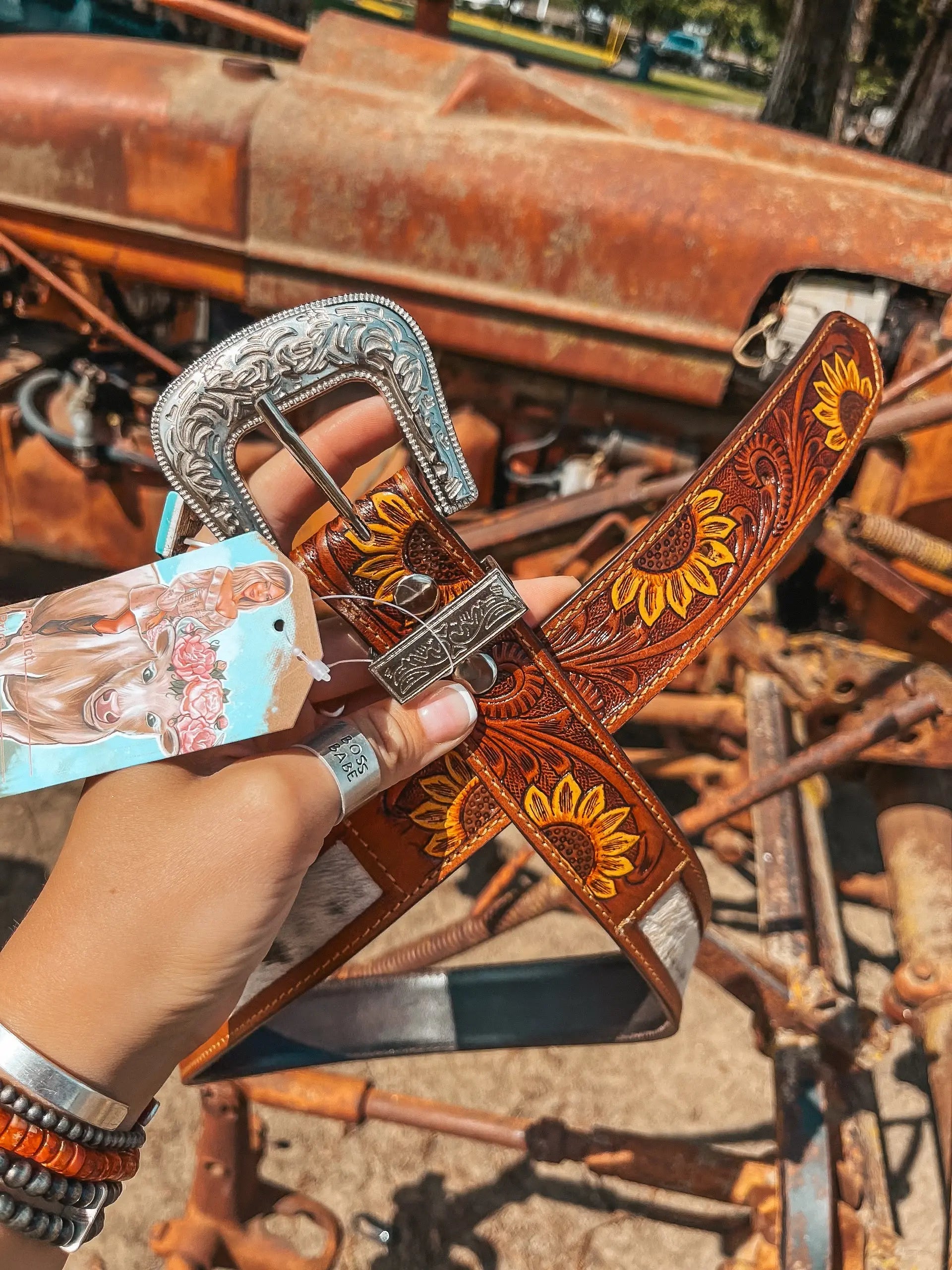 The Sunflower Belt a Haute Southern Hyde by Beth Marie Exclusive Haute Southern Hyde