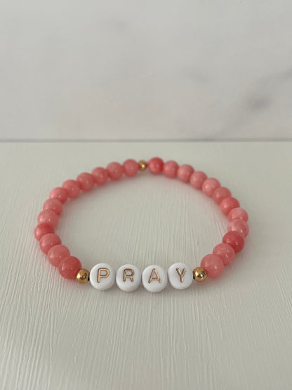Rejoice Pray Trust Opal Bracelet Set | Beautiful Stacking Jewelry