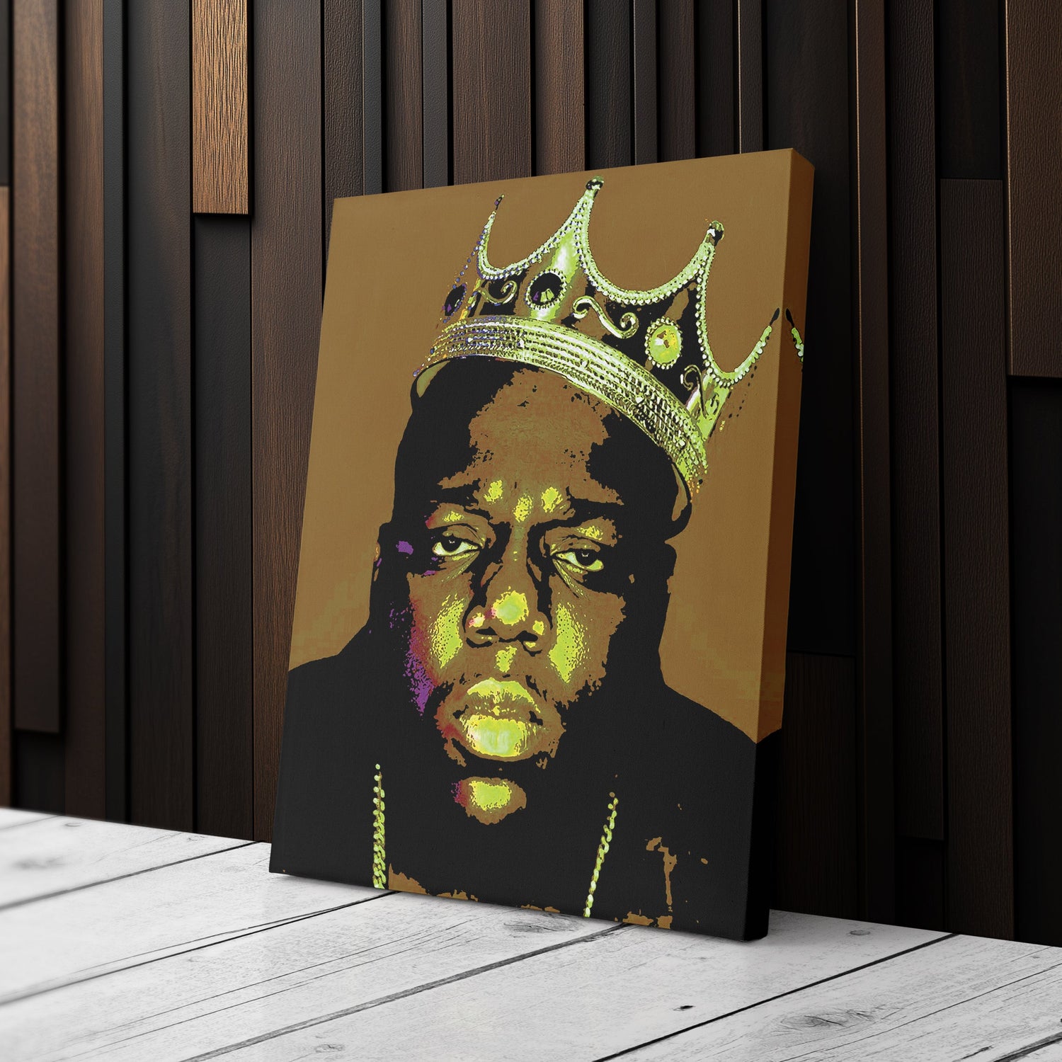 Notorious B.I.G Canvas – Rap Icon Wall Art for Home Decor