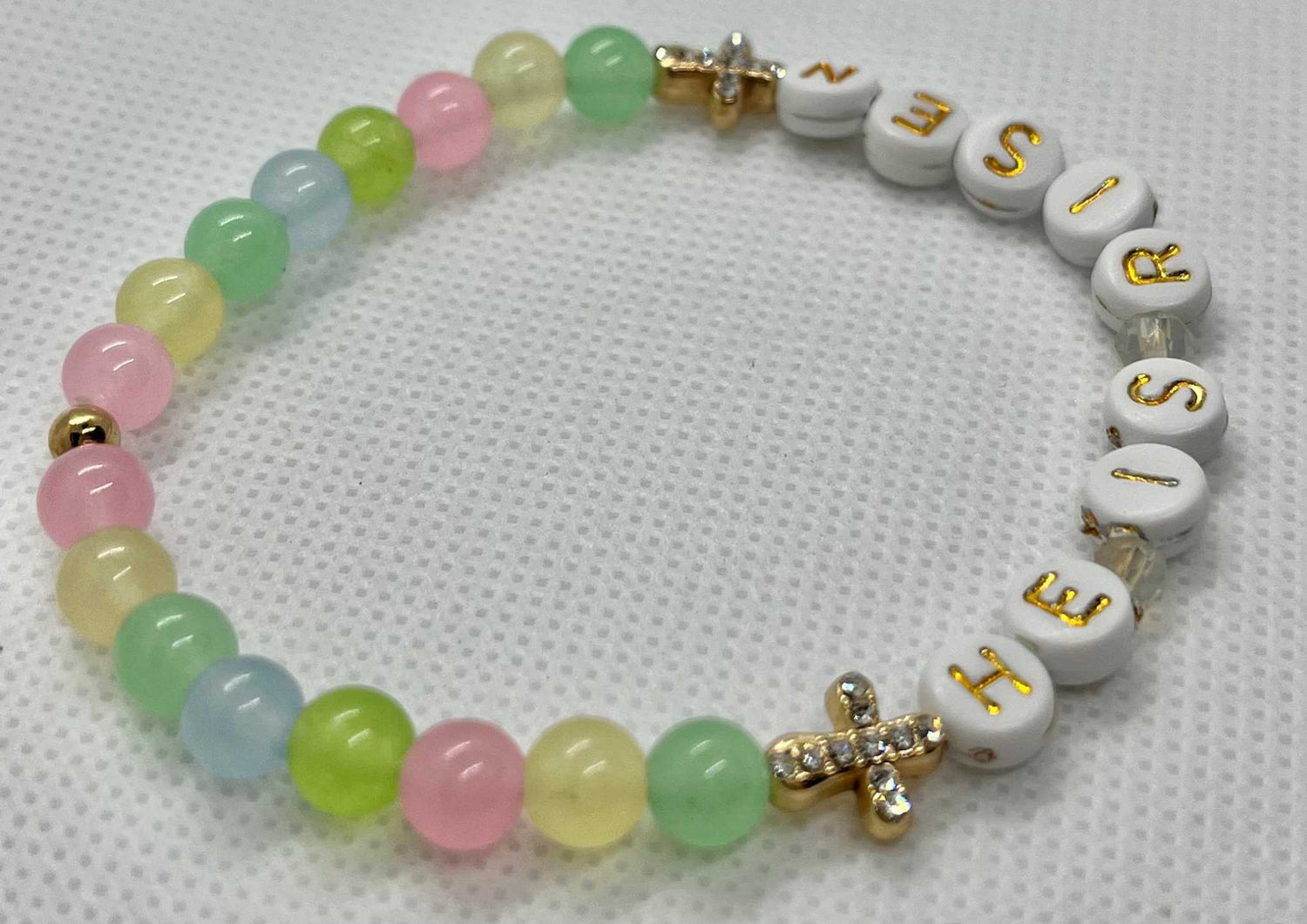 He Is Risen Bead Bracelet – Handmade Christ Jewelry