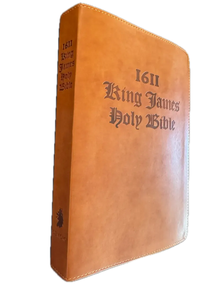 1611 King James Bible - Tan