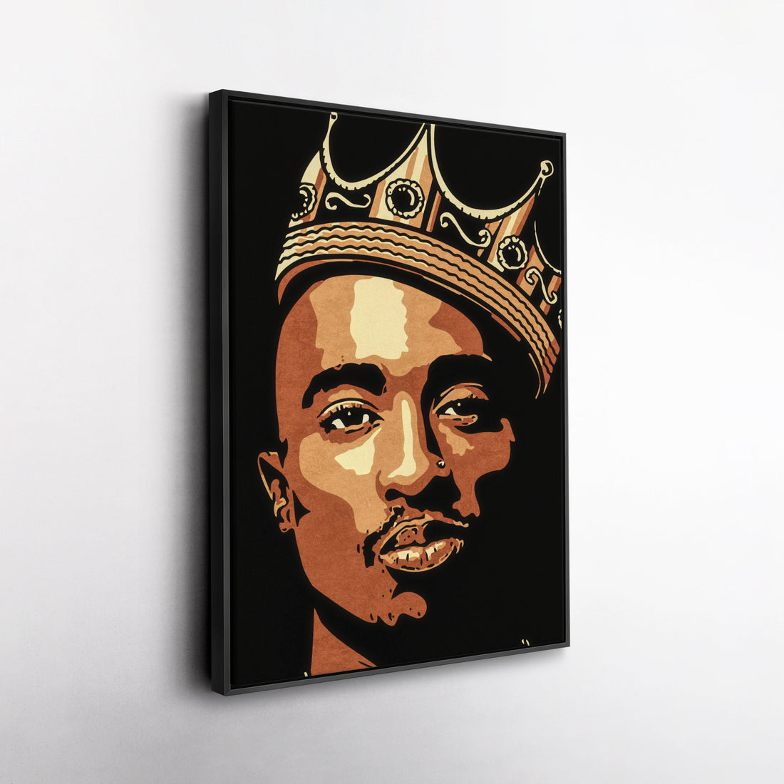 Tupac Canvas – Iconic Rap Wall Art for Music Lovers