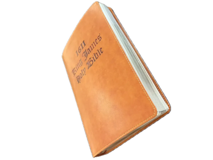 1611 King James Bible - Tan