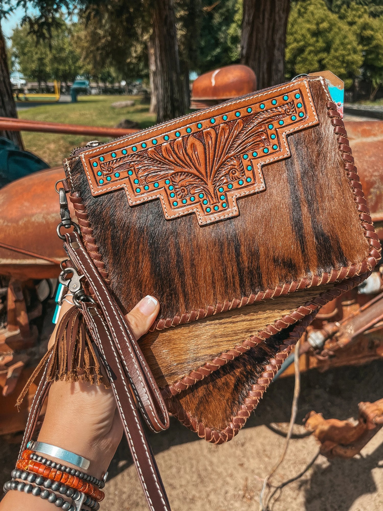 The Waylon Wristlet a Haute Southern Hyde by Beth Marie Exclusive Haute Southern Hyde