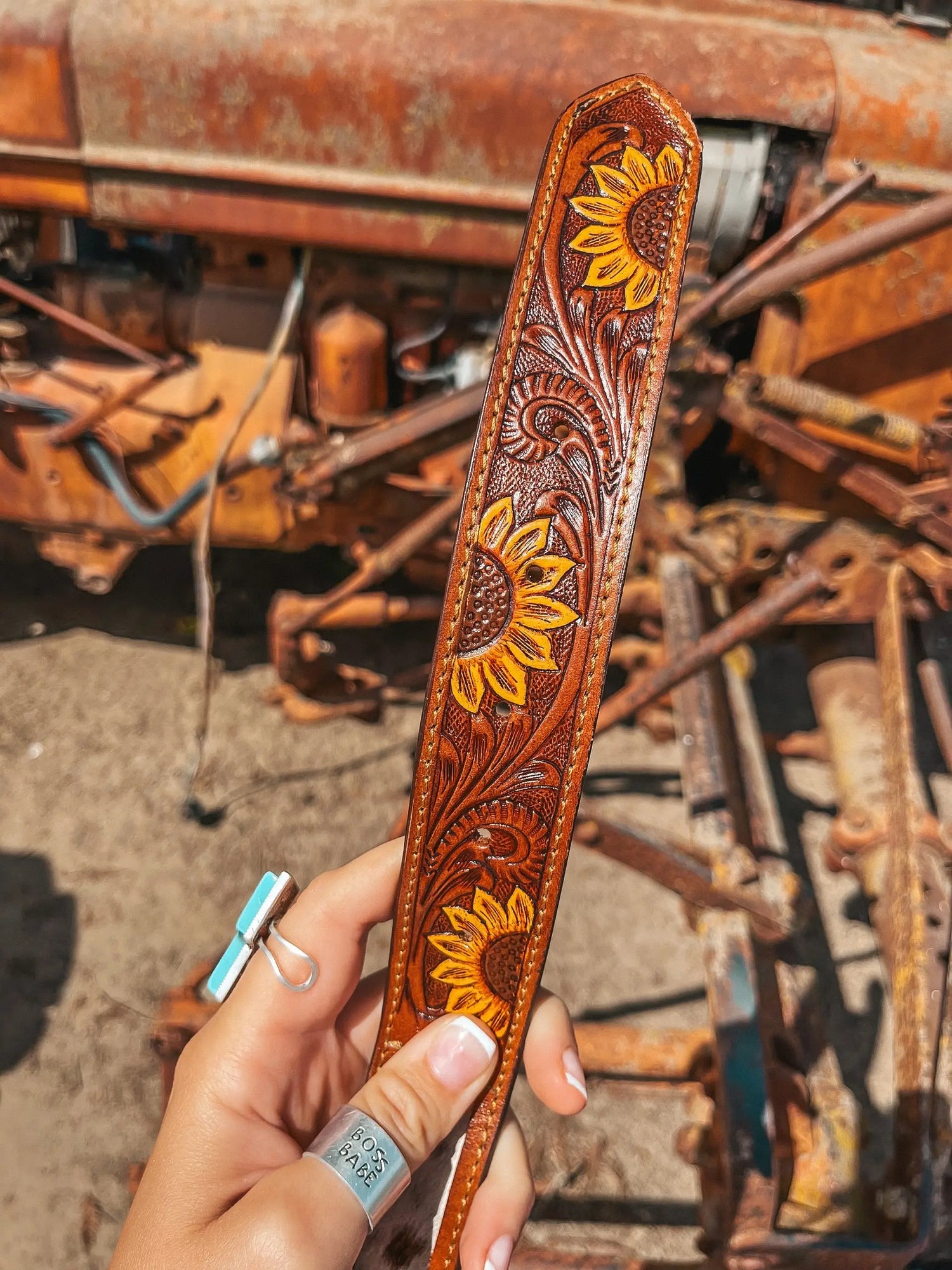 The Sunflower Belt a Haute Southern Hyde by Beth Marie Exclusive Haute Southern Hyde