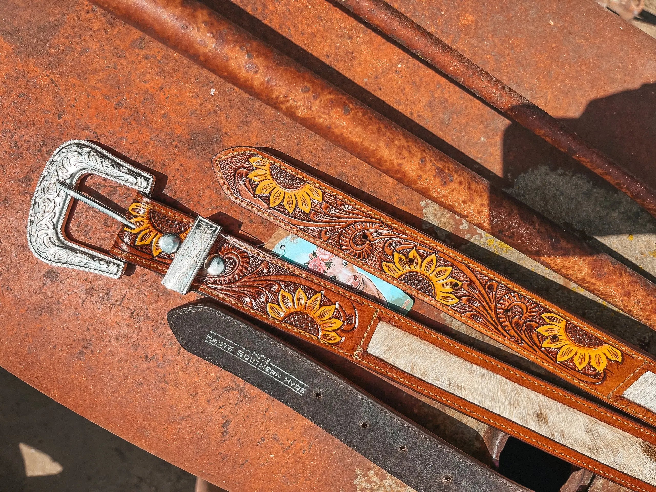 The Sunflower Belt a Haute Southern Hyde by Beth Marie Exclusive Haute Southern Hyde