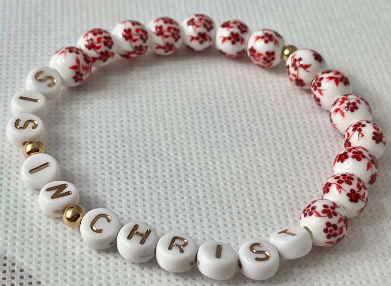 Bead Bracelet – Sis In Christ Floral Christian Jewelry