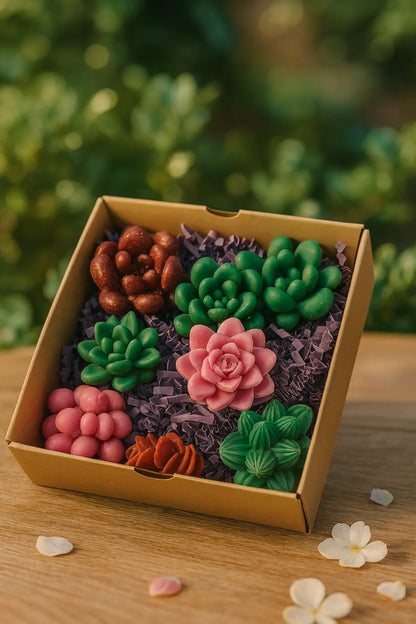 Succulent Garden Wax Melt Gift Box – Handcrafted Botanical Collection SHPNWLVS Clothing