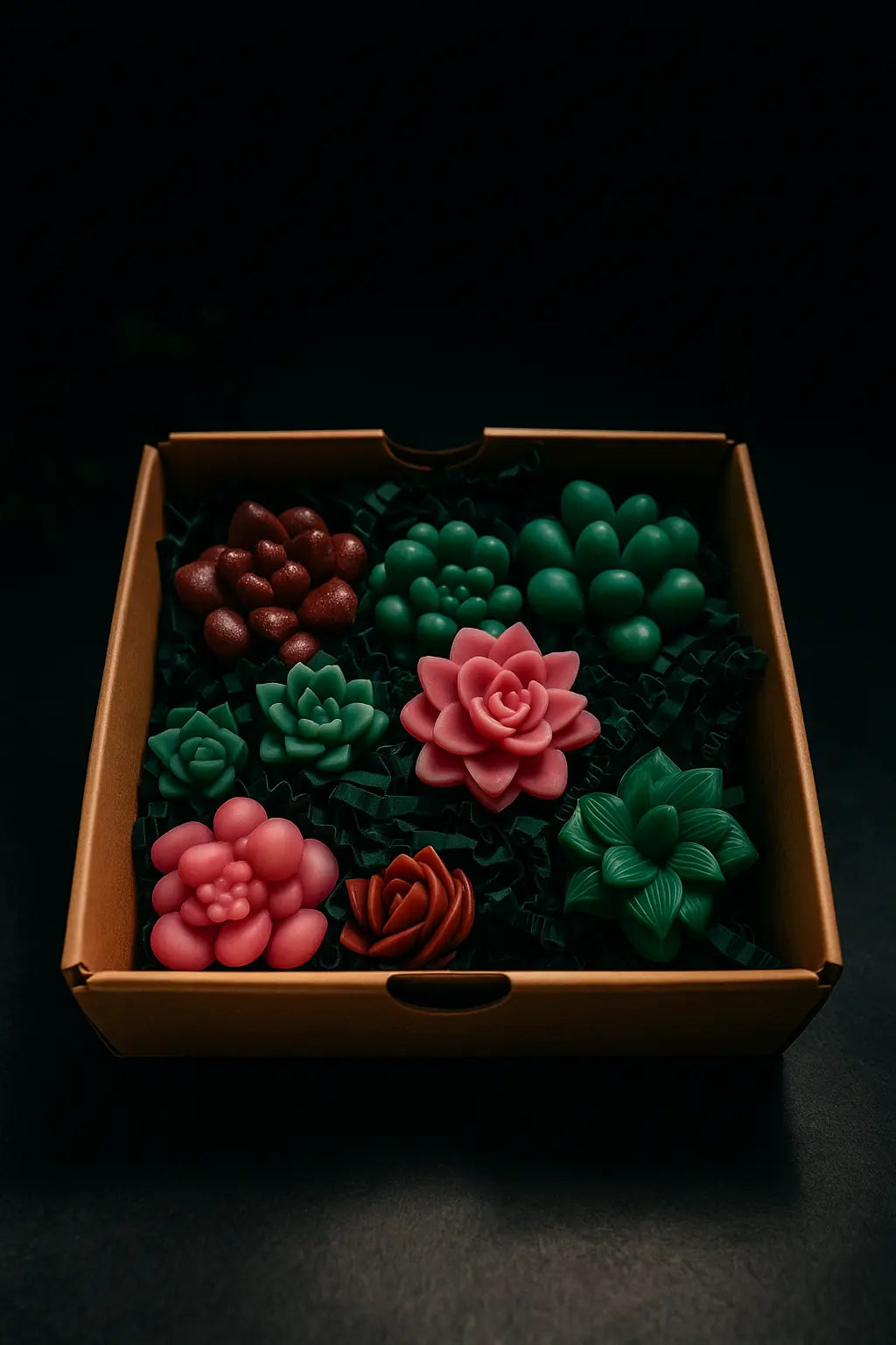 Succulent Garden Wax Melt Gift Box – Handcrafted Botanical Collection SHPNWLVS Clothing
