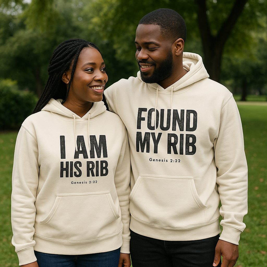 I Am His Rib - Spiritual Hoodie