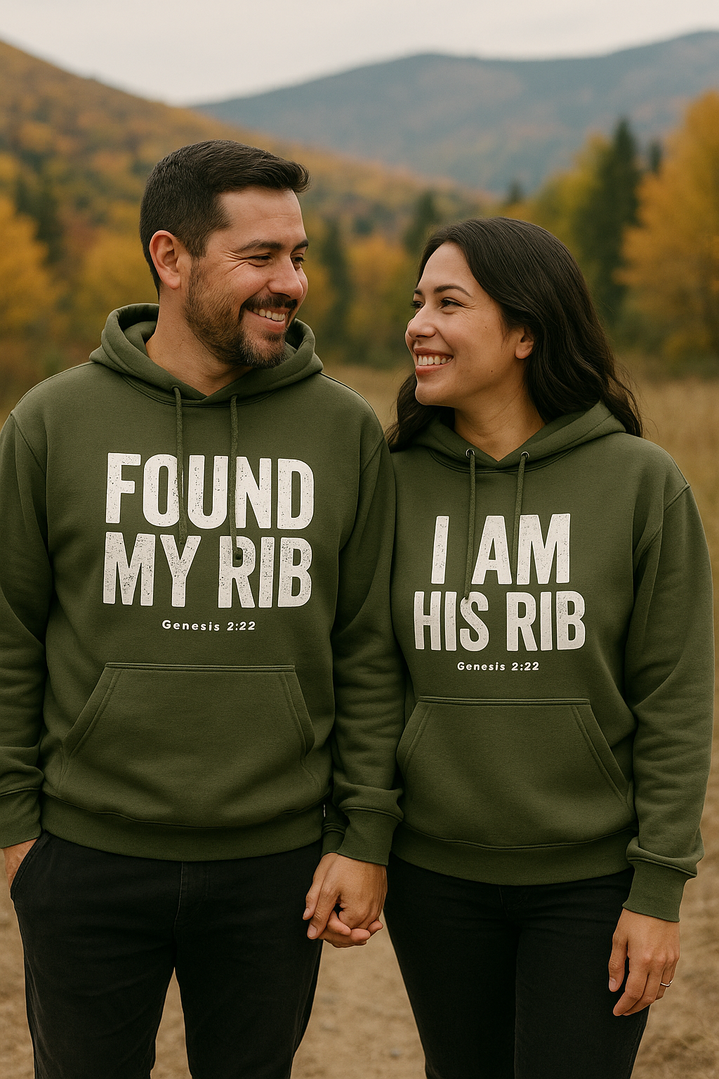 I Am His Rib - Spiritual Hoodie