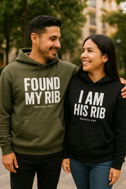 I Am His Rib - Spiritual Hoodie