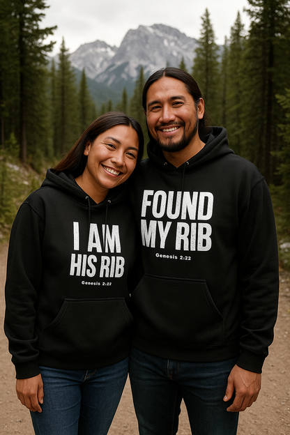 I Am His Rib - Spiritual Hoodie