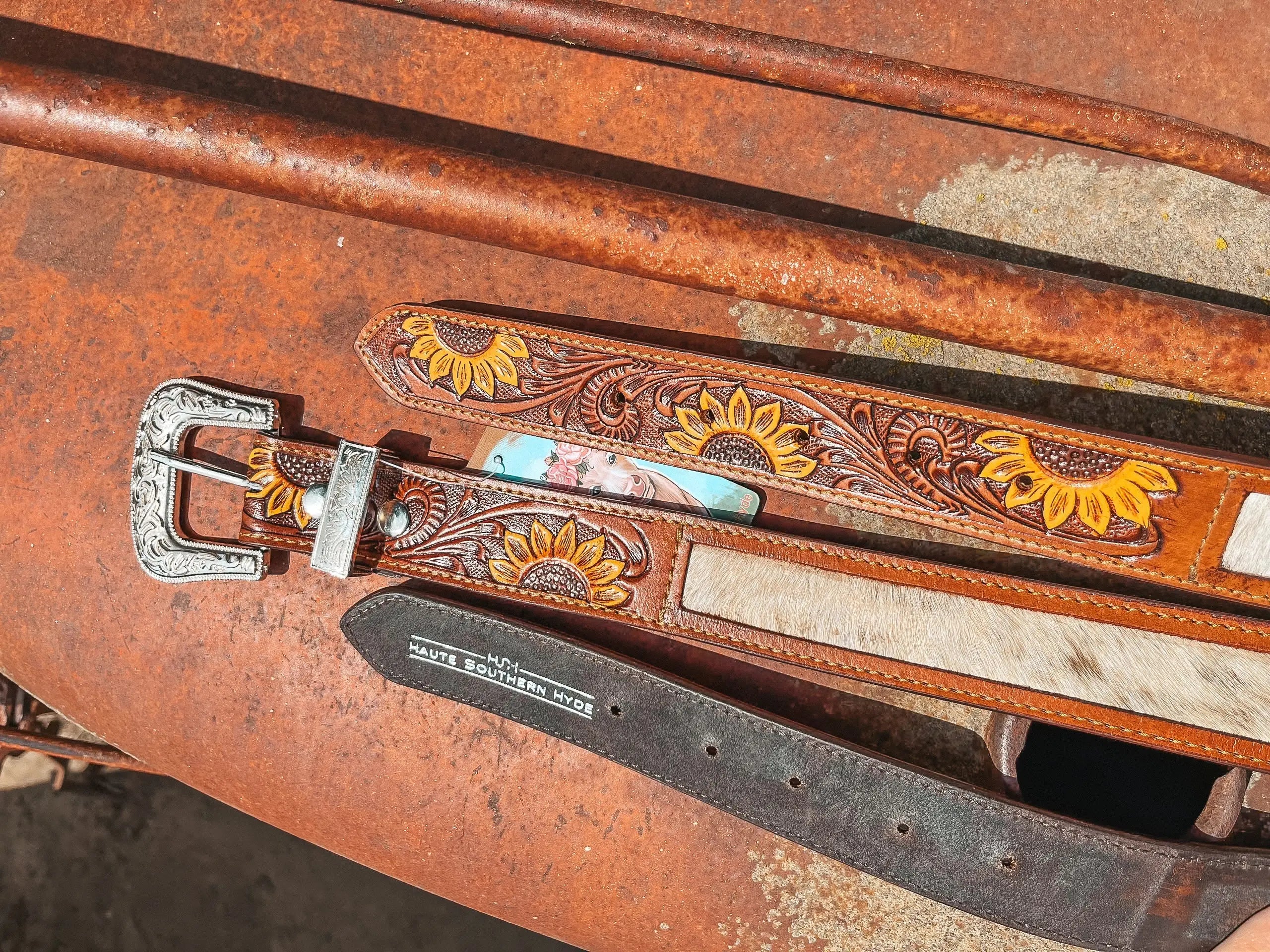 The Sunflower Belt a Haute Southern Hyde by Beth Marie Exclusive Haute Southern Hyde