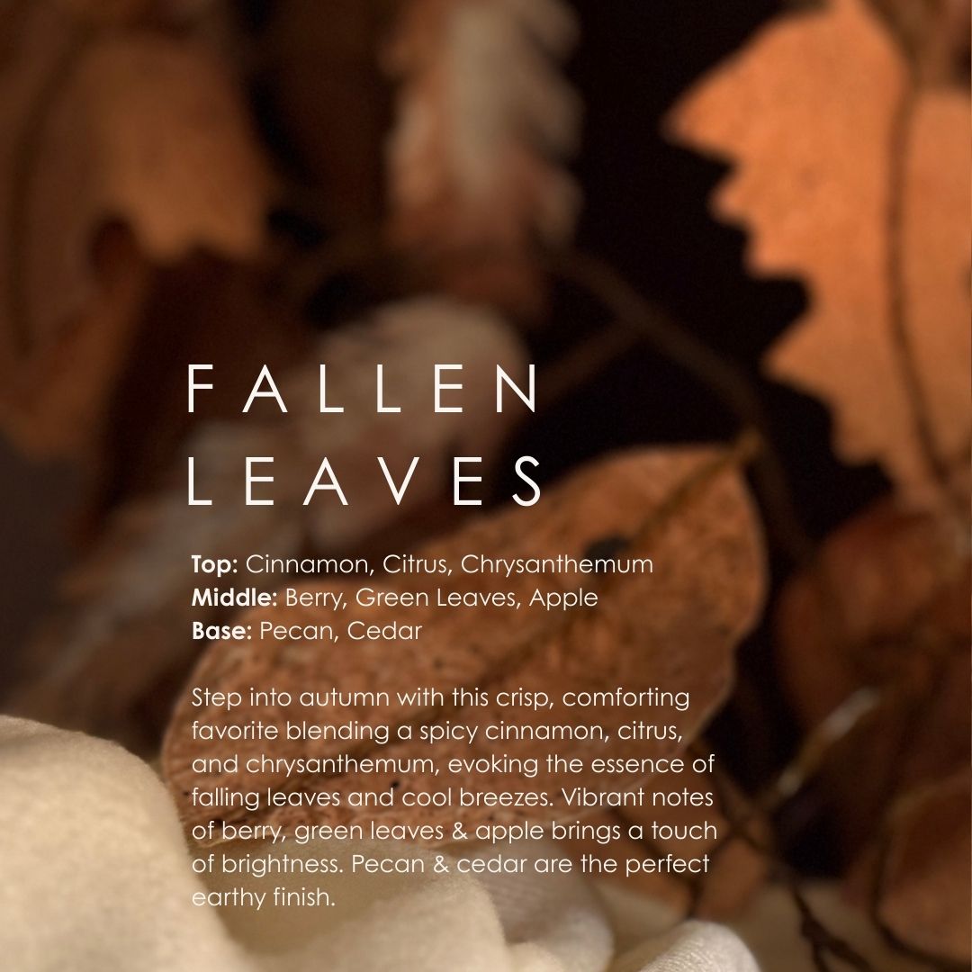 Fallen Leaves Candle