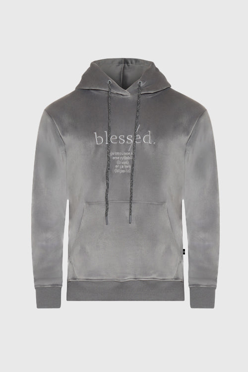 Blessed Velour Hoodie