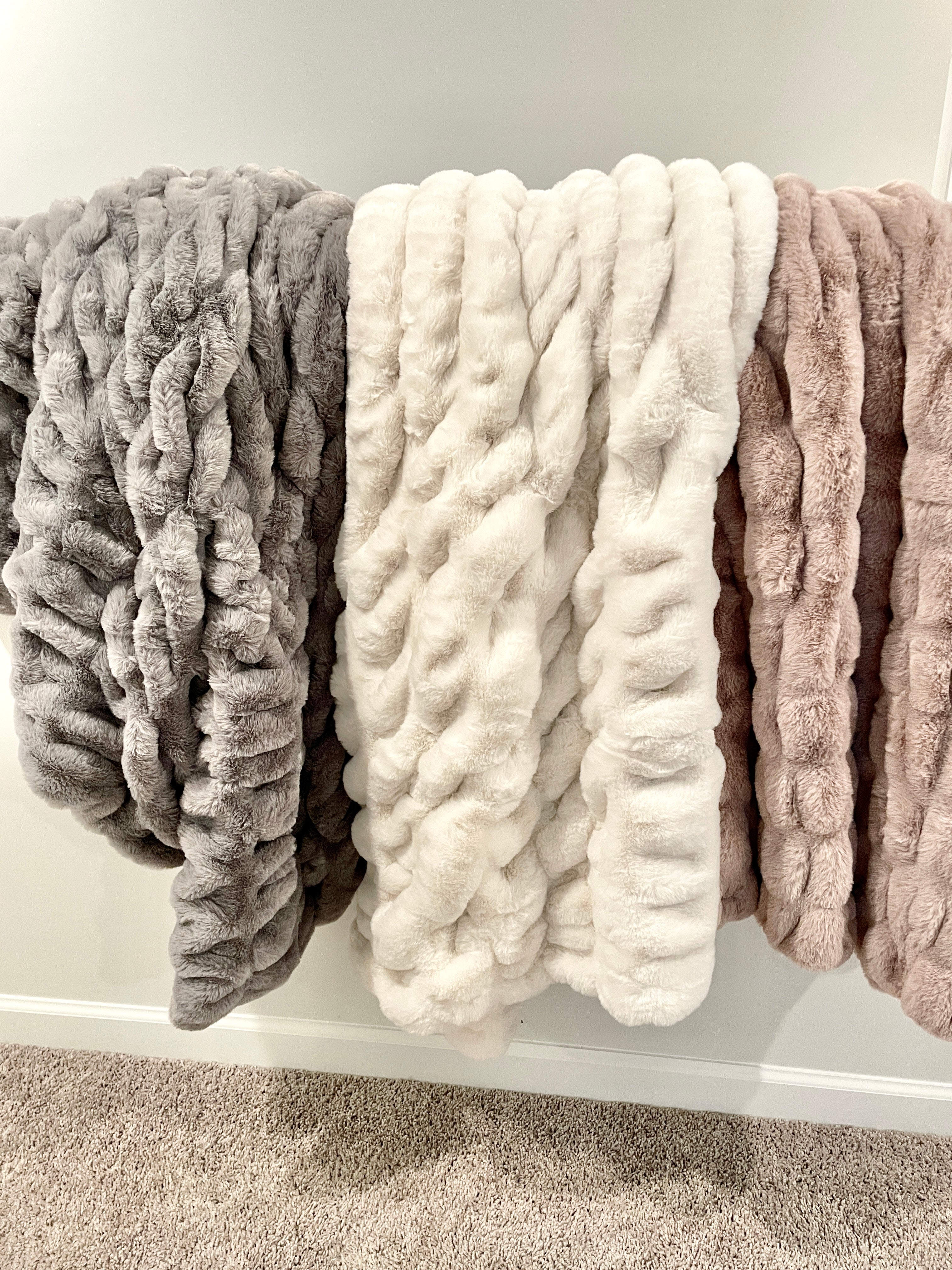 Faux Fur Blanket - Medium &amp; Large