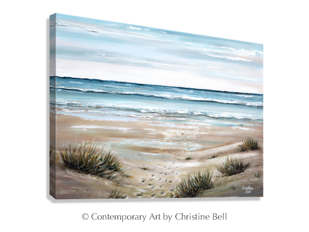 "Come Wander Down the Beach Path" Giclee Print