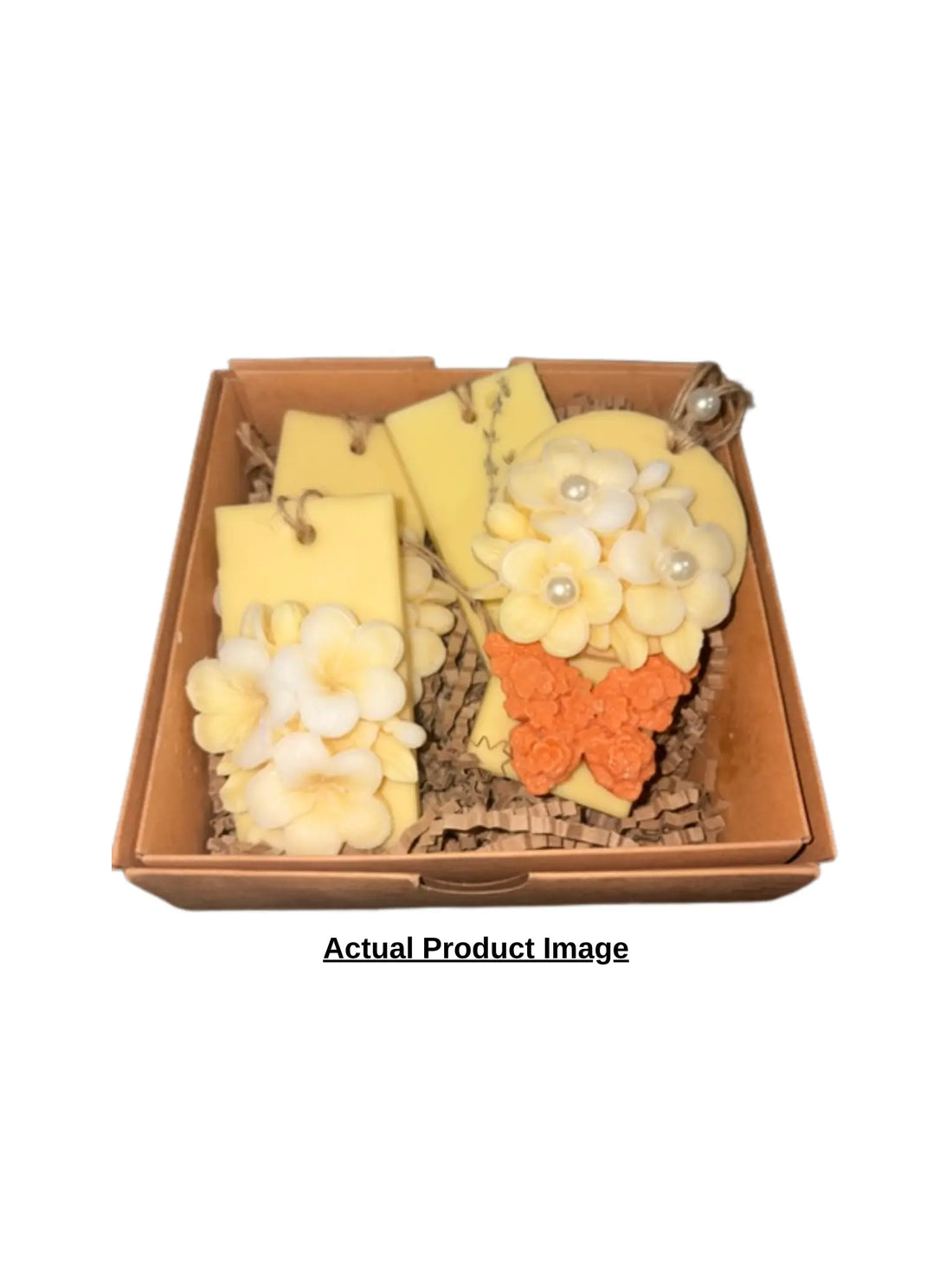 Lemon Brûlée Floral Wax Melt &amp; Sachet Gift Box SHPNWLVS Clothing