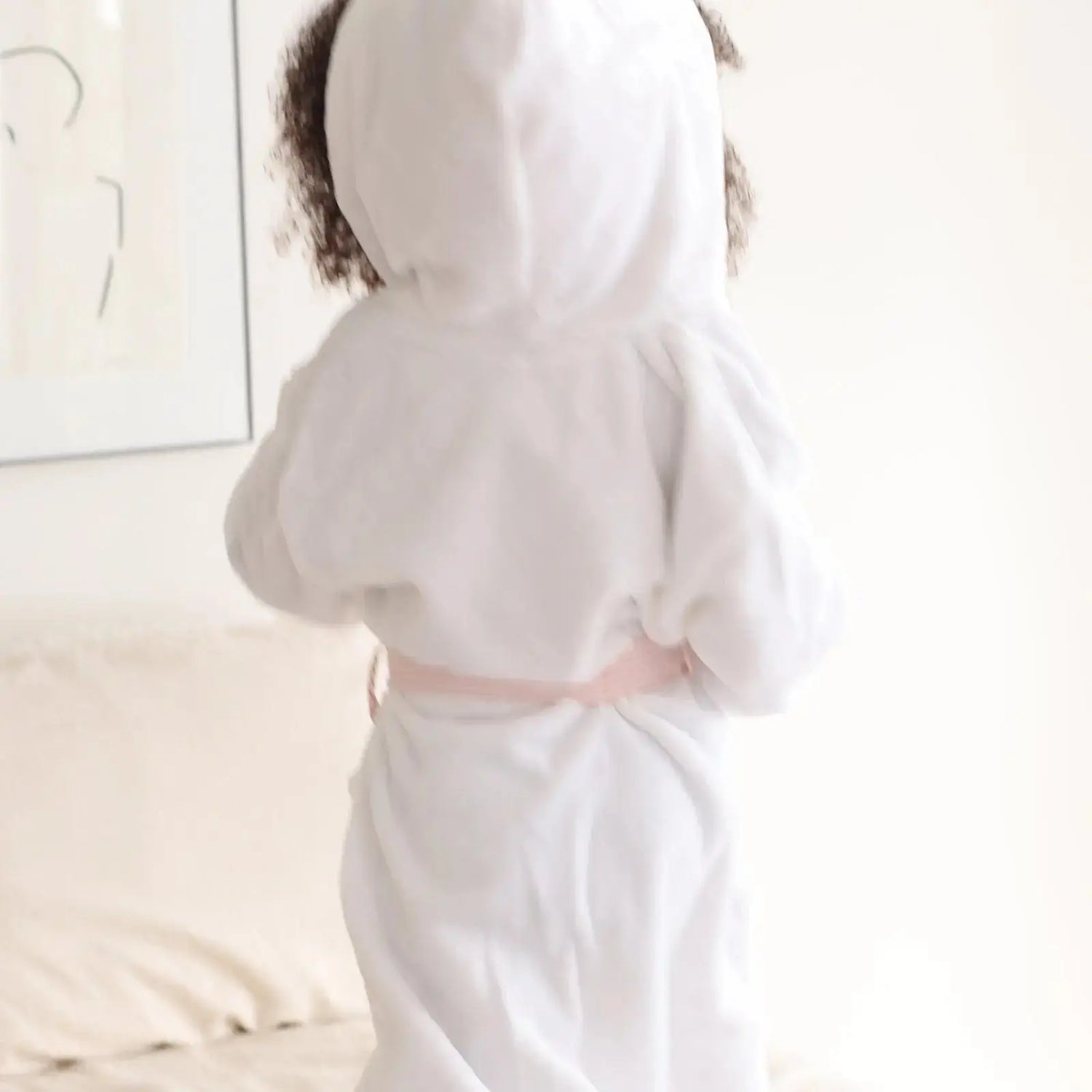 Kids Plush Robe – Ultra Soft, Safe &amp; Cozy for Toddlers &amp; Kids Lotus Linen