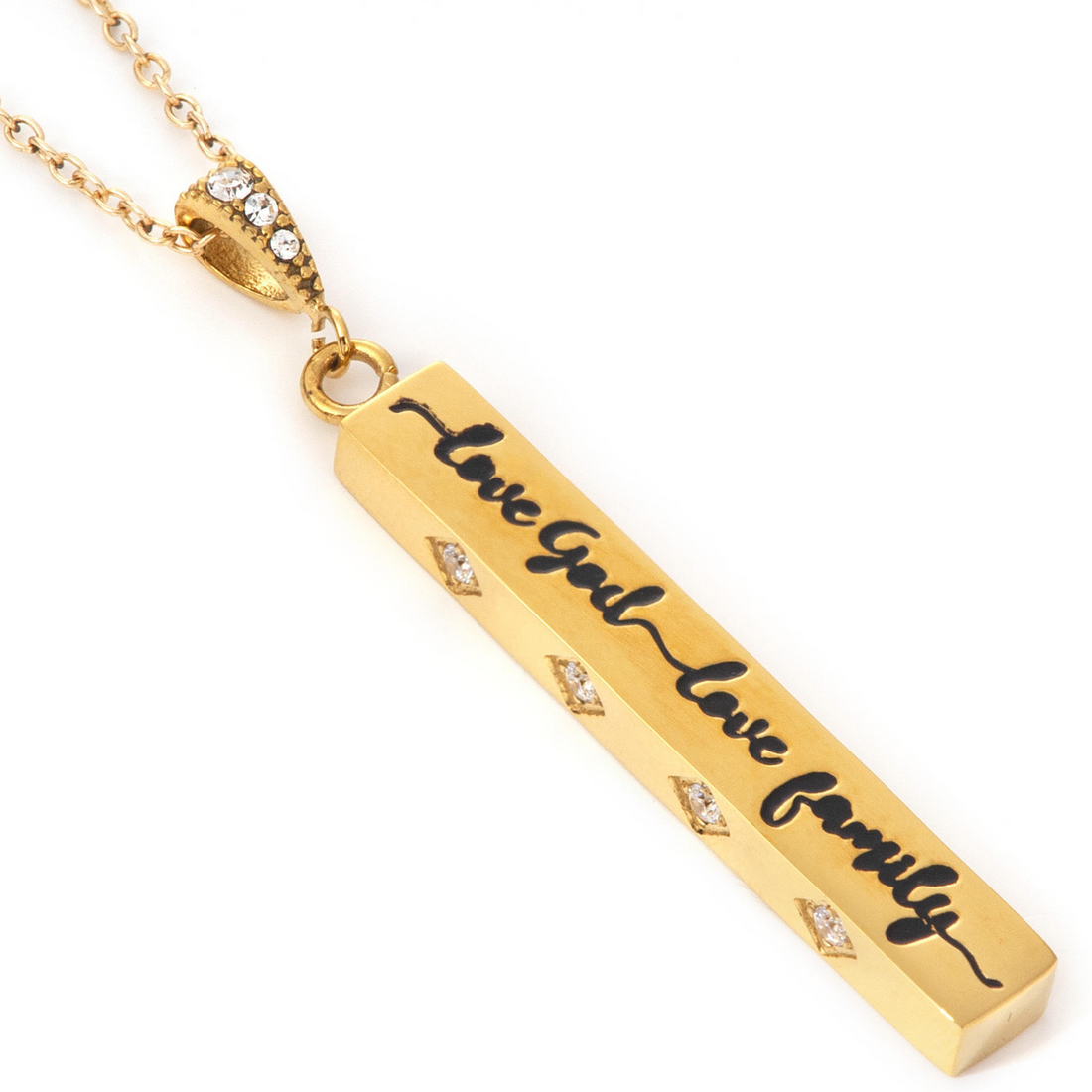 Gold Bar Necklace
