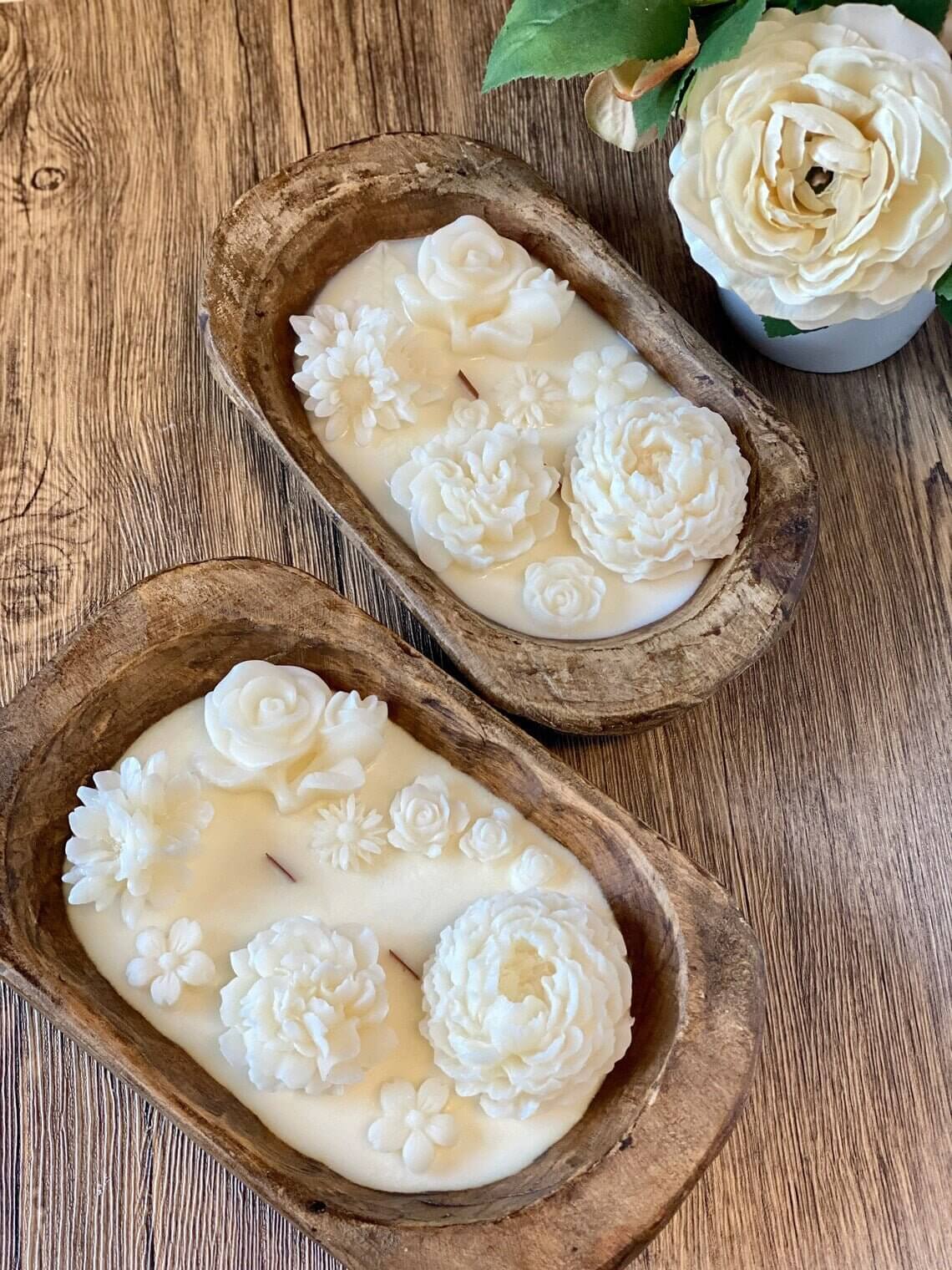 Asher Botanical Garden Dough Bowl Candle