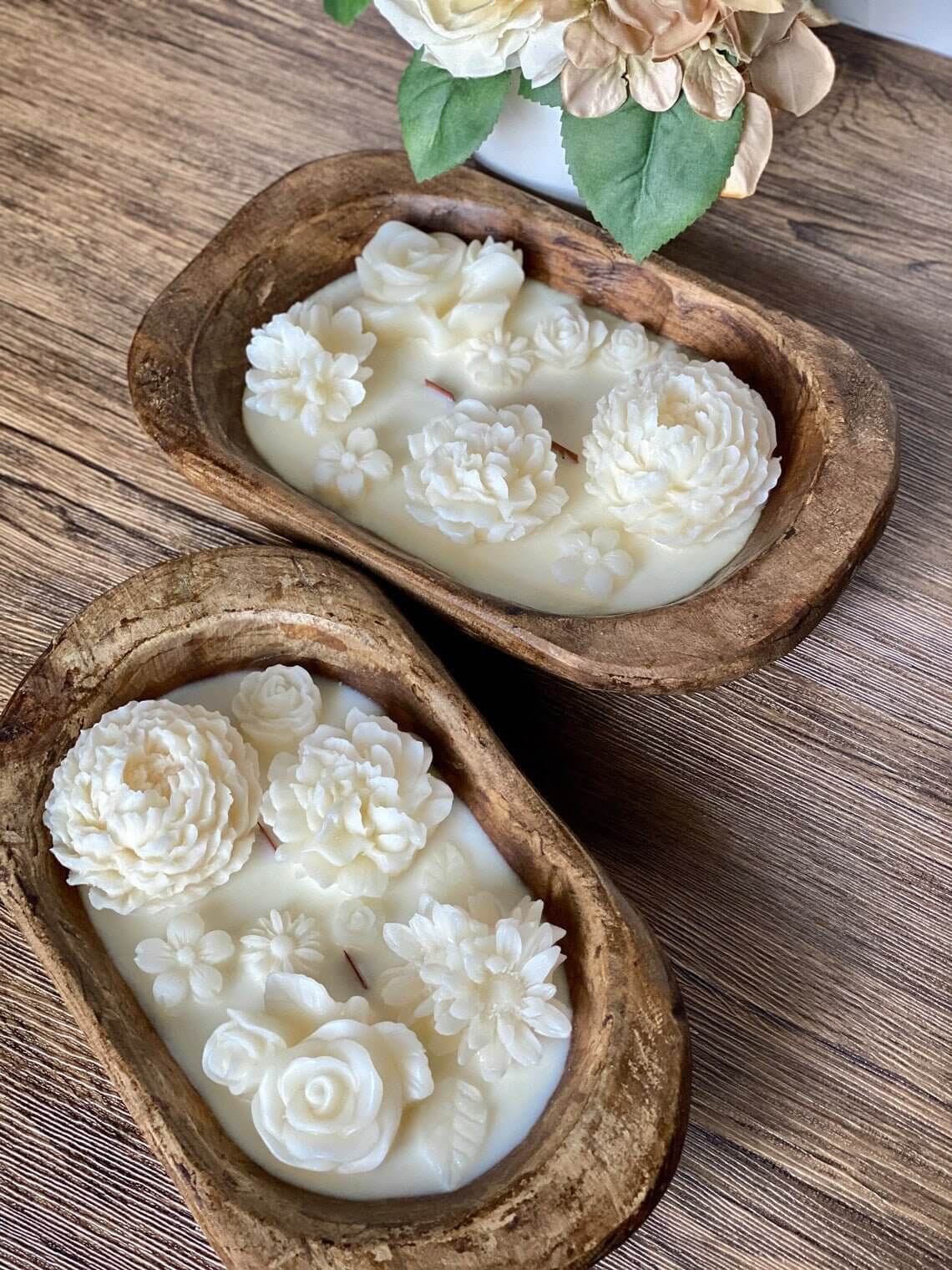 Asher Botanical Garden Dough Bowl Candle