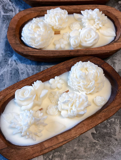 Asher Botanical Garden Dough Bowl Candle