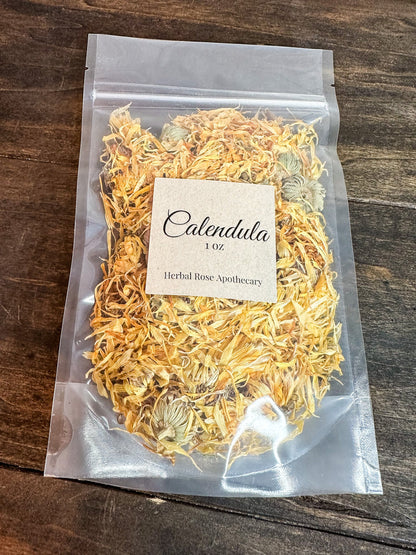 Dried Calendula Flowers