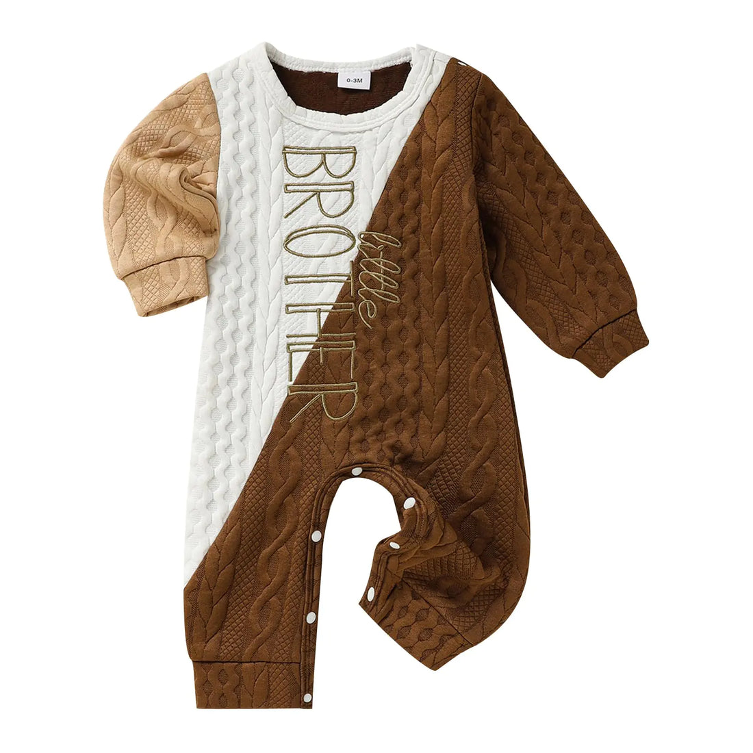 Little Brother - Newborn Romper - One-Piece Jumpsuit Bodysuit - 