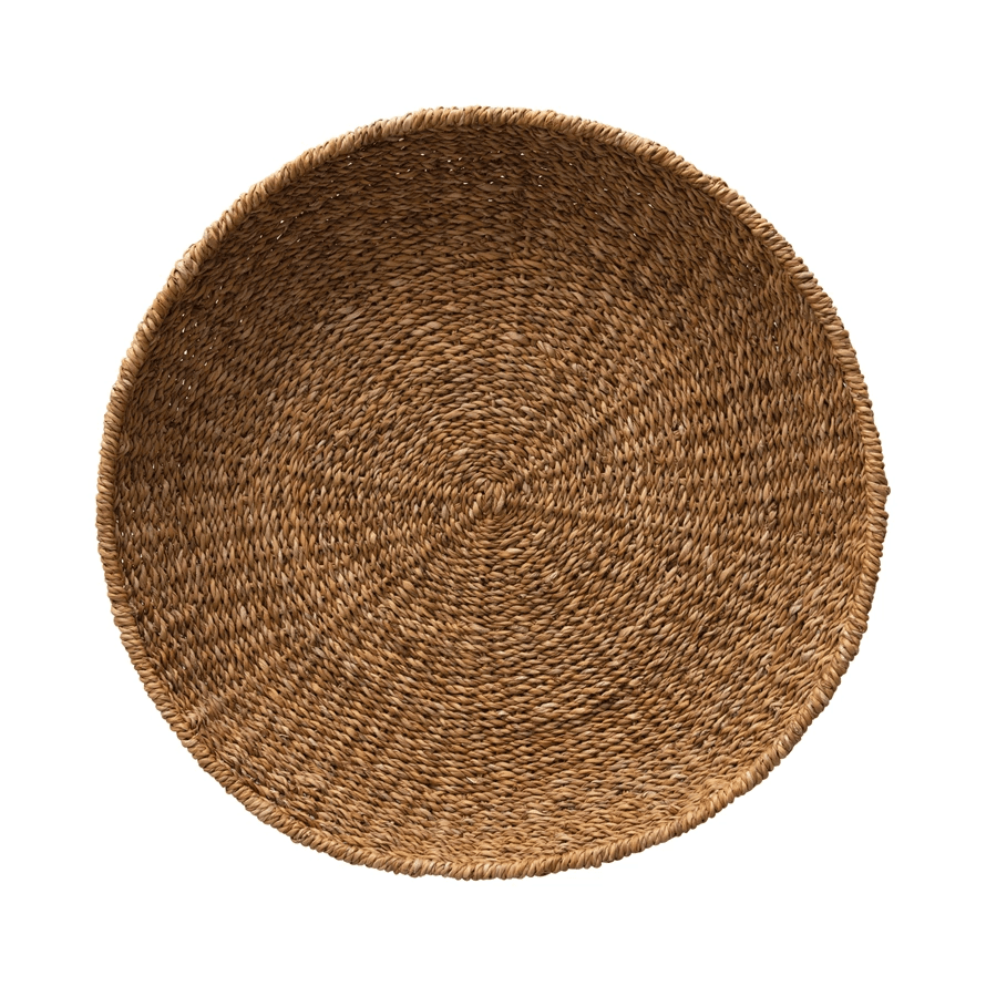 Hand-Woven Seagrass Display Tray