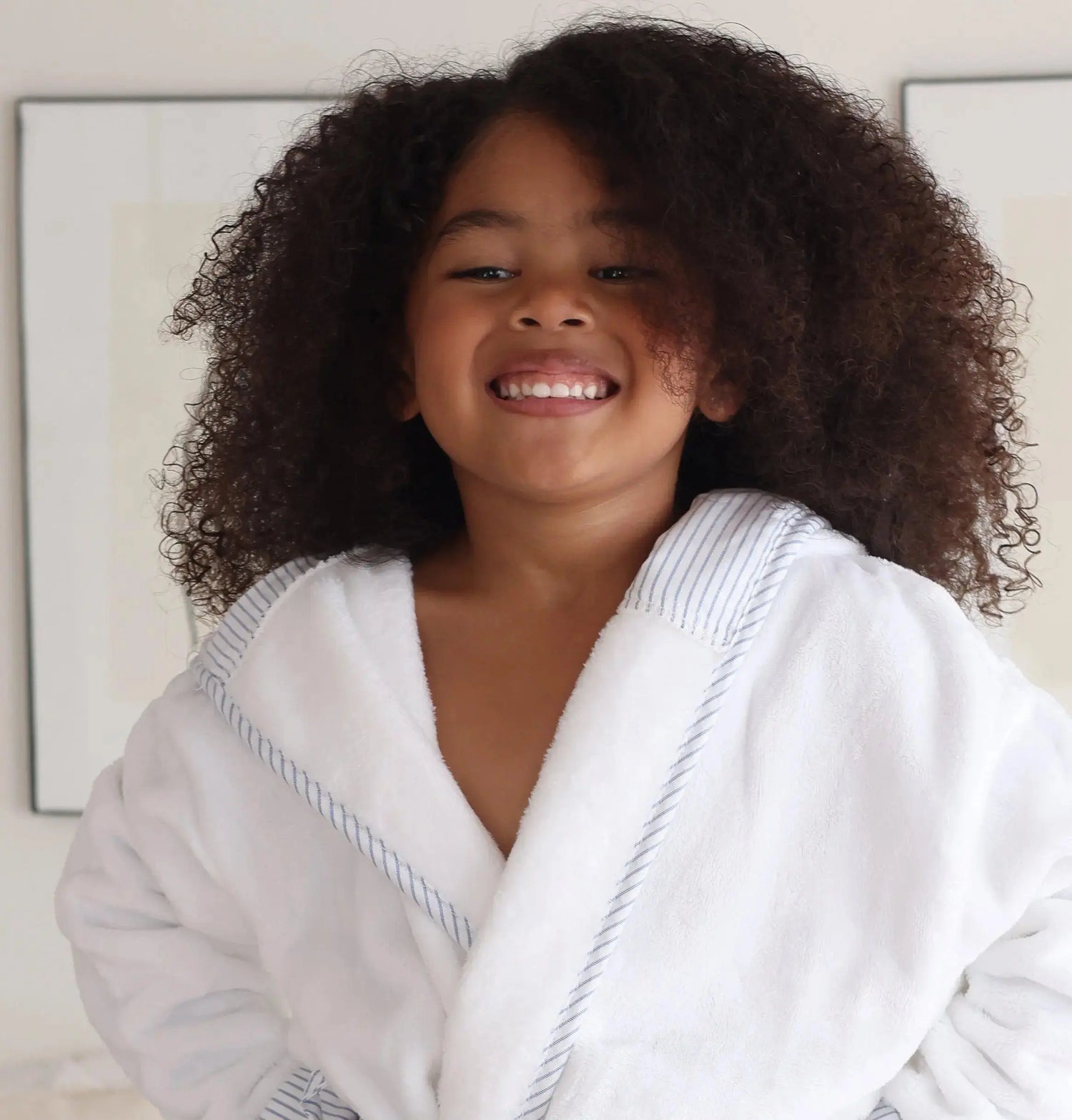 Kids Plush Robe – Ultra Soft, Safe &amp; Cozy for Toddlers &amp; Kids Lotus Linen