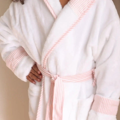 Kids Plush Robe – Ultra Soft, Safe &amp; Cozy for Toddlers &amp; Kids Lotus Linen