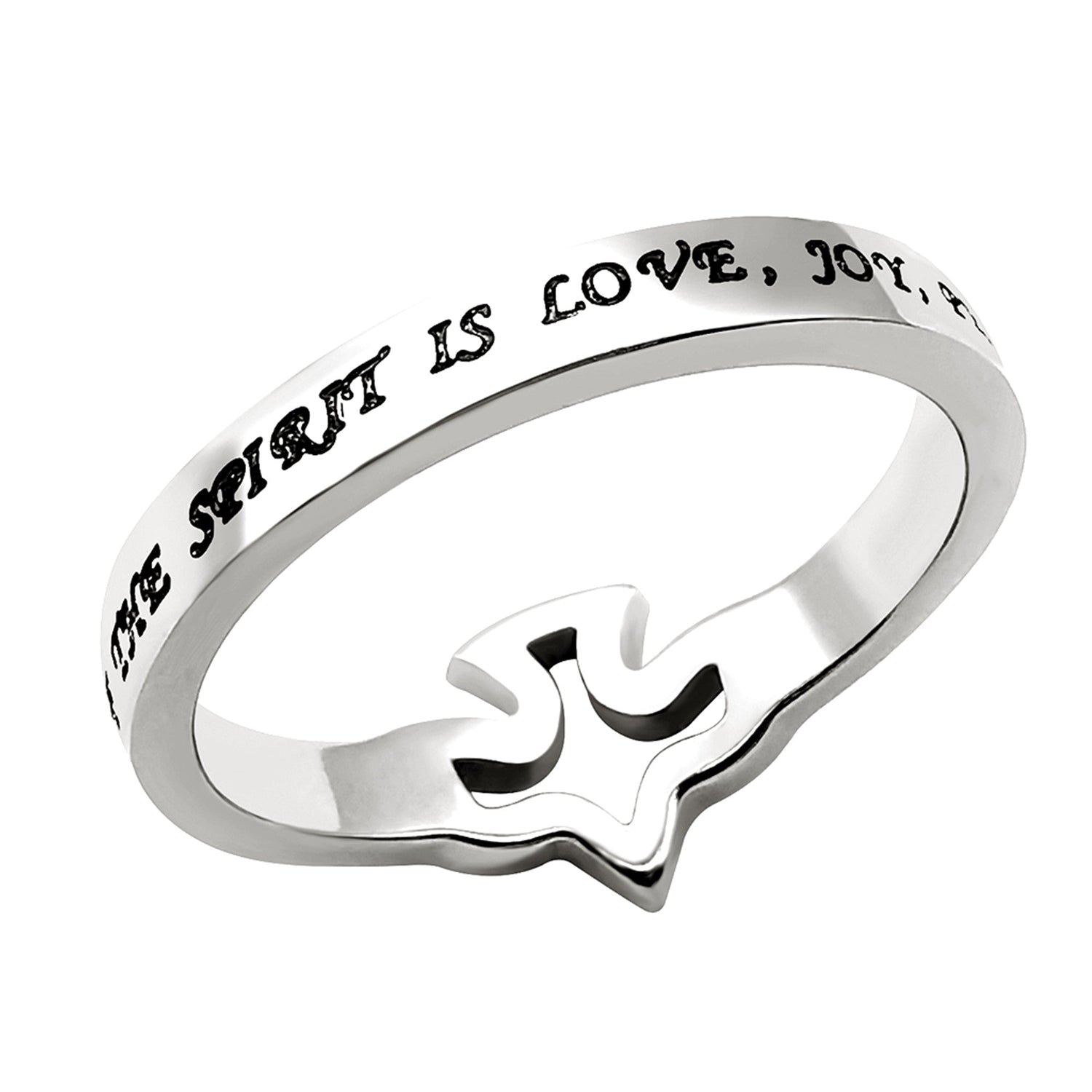 CZ Dove Ring