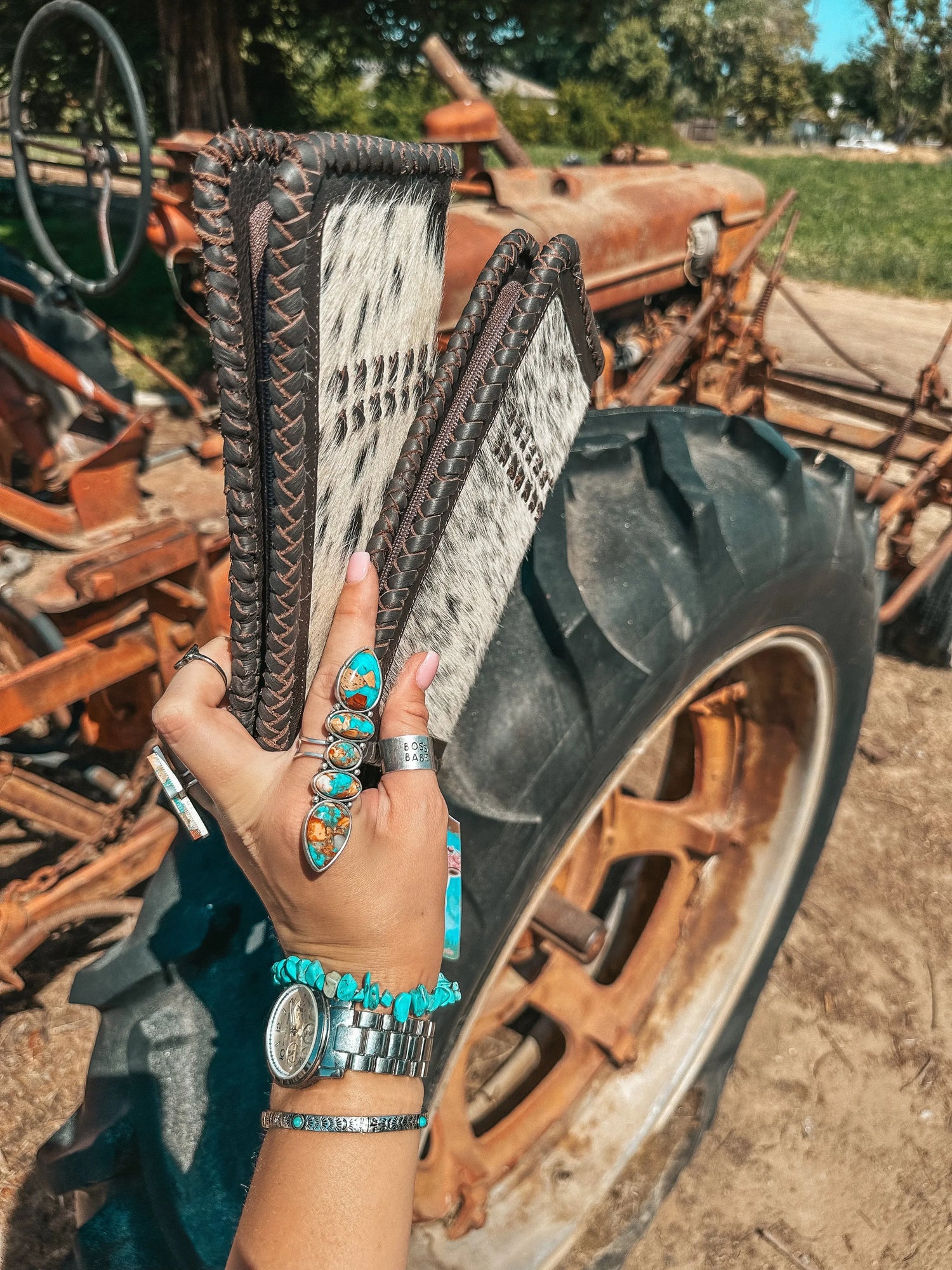 The Wesson (Brown Leather) Wallet a Haute Southern Hyde by Beth Marie Exclusive Haute Southern Hyde