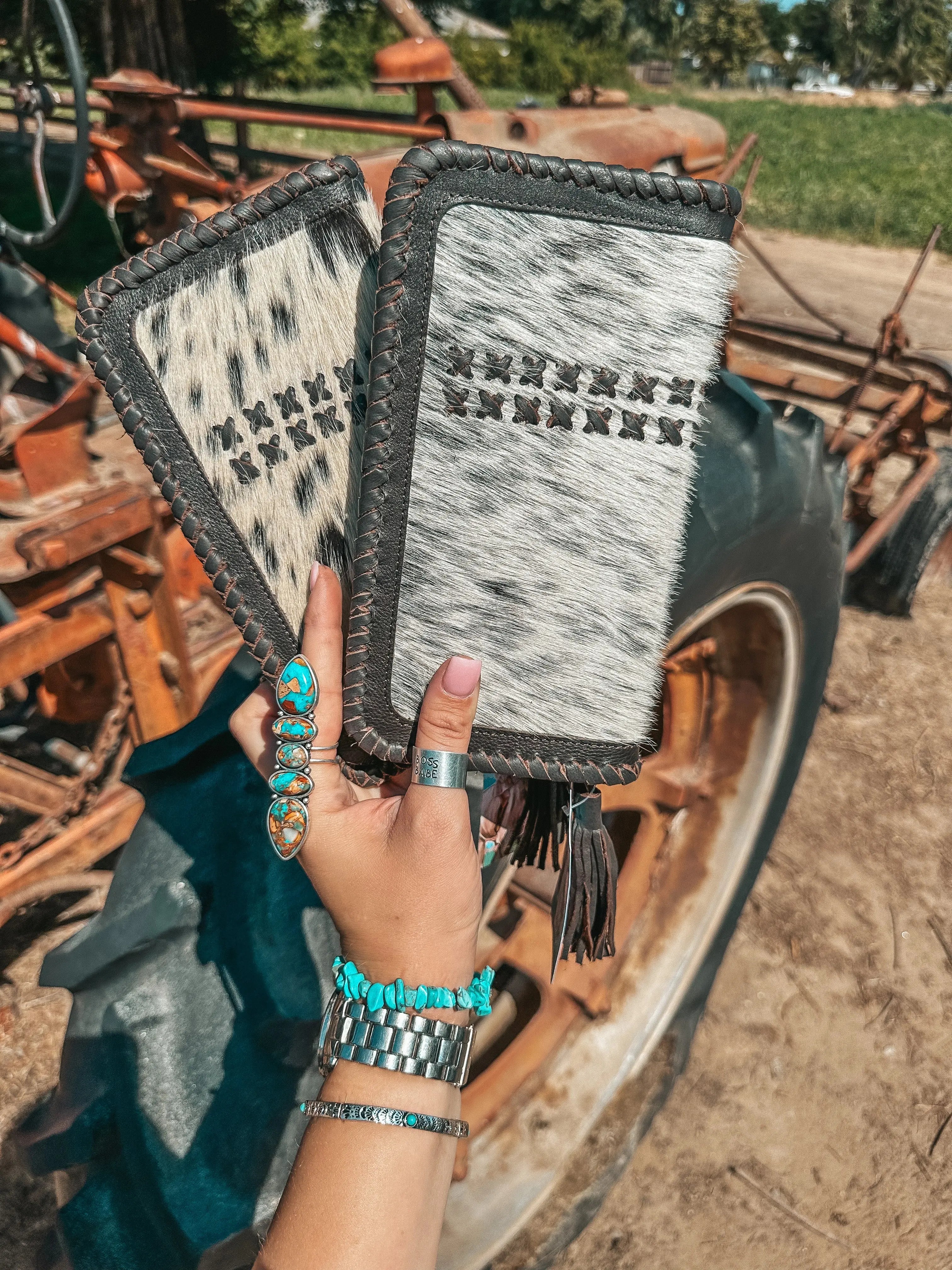 The Wesson (Brown Leather) Wallet a Haute Southern Hyde by Beth Marie Exclusive Haute Southern Hyde