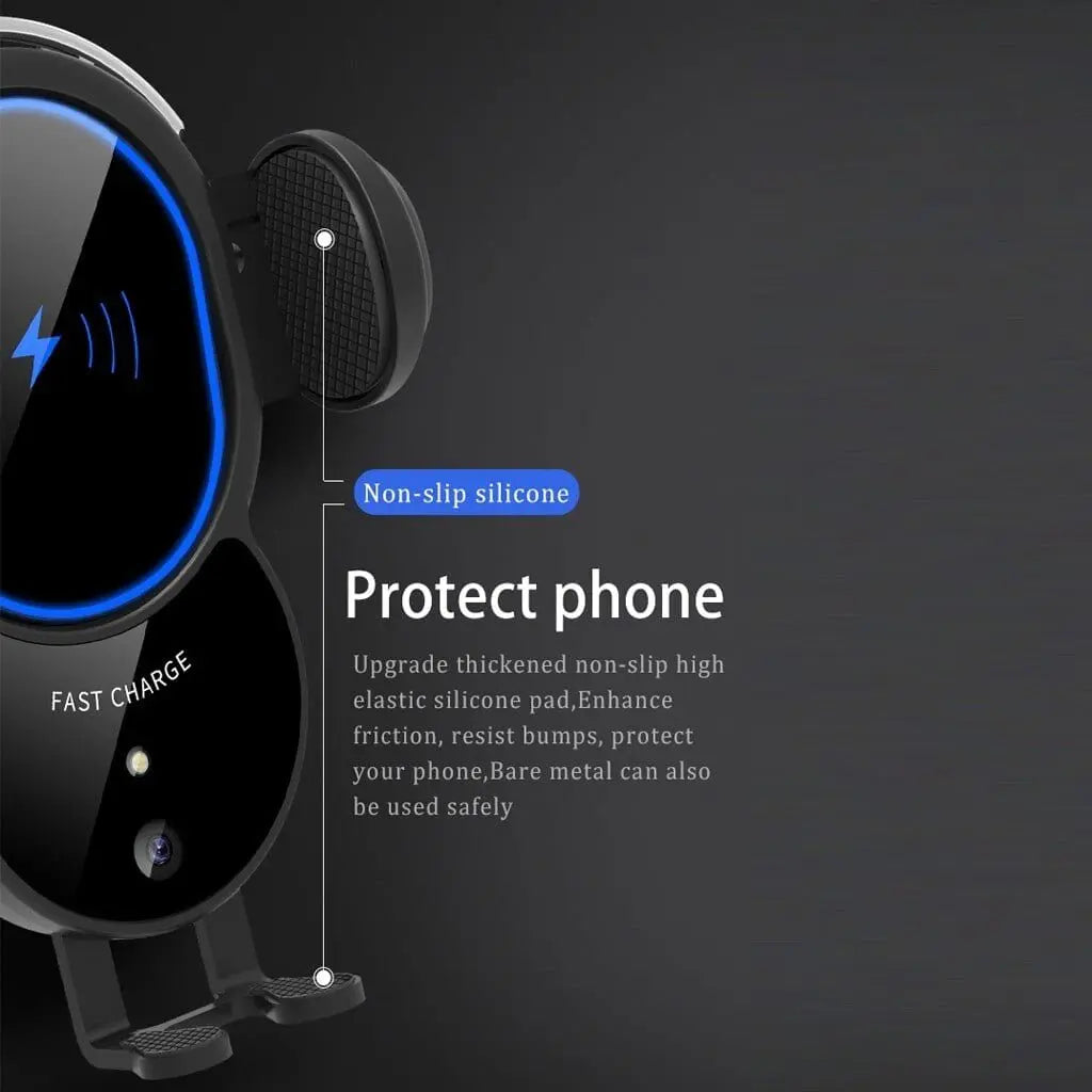 10W Wireless Automatic Clamping Mount Fast Charger For Your Car DC-THE CEO