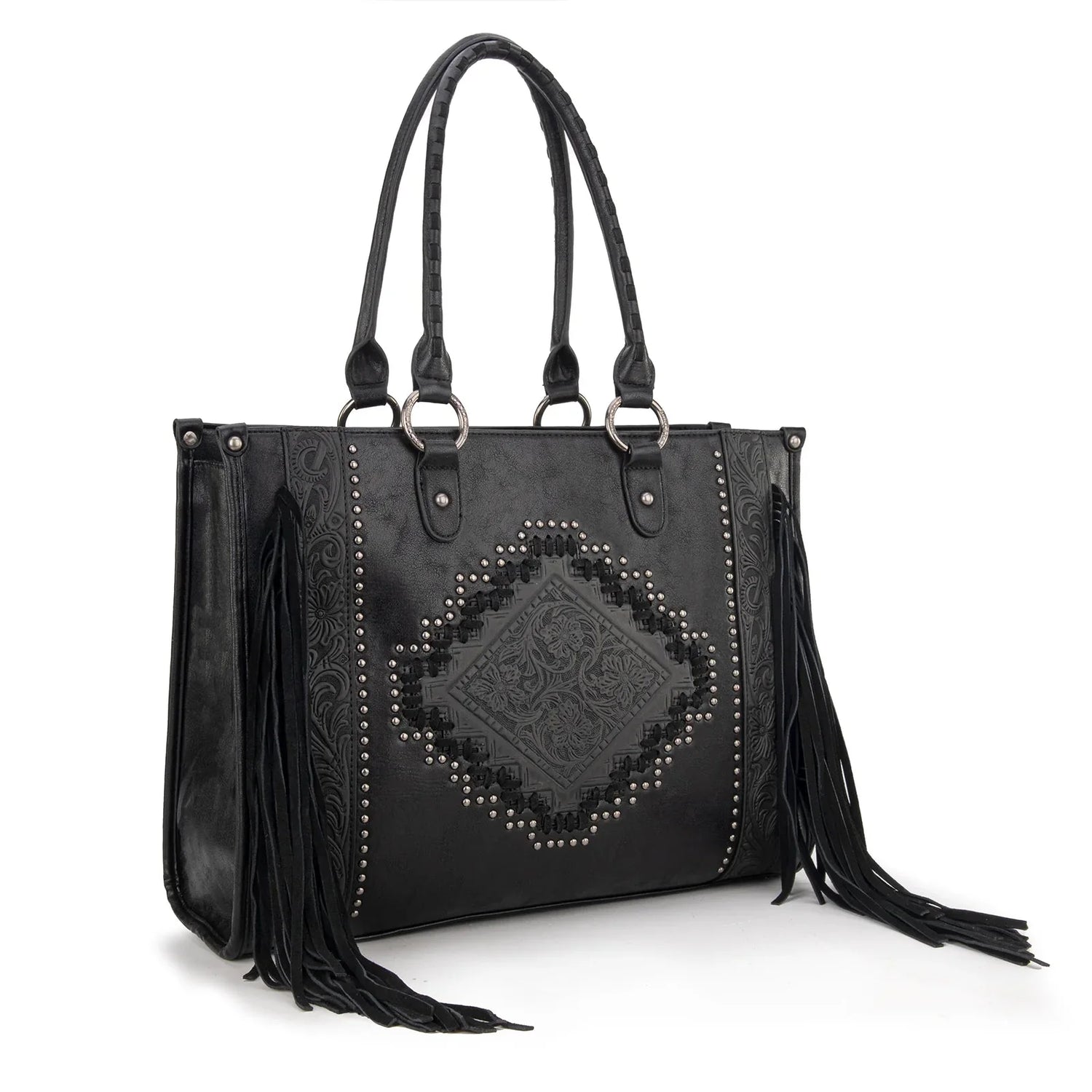 Montana West Tool Fringe Collection Concealed Carry Wide Tote