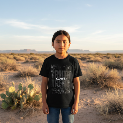 Truth over Trend - kids  Spiritual T-Shirt