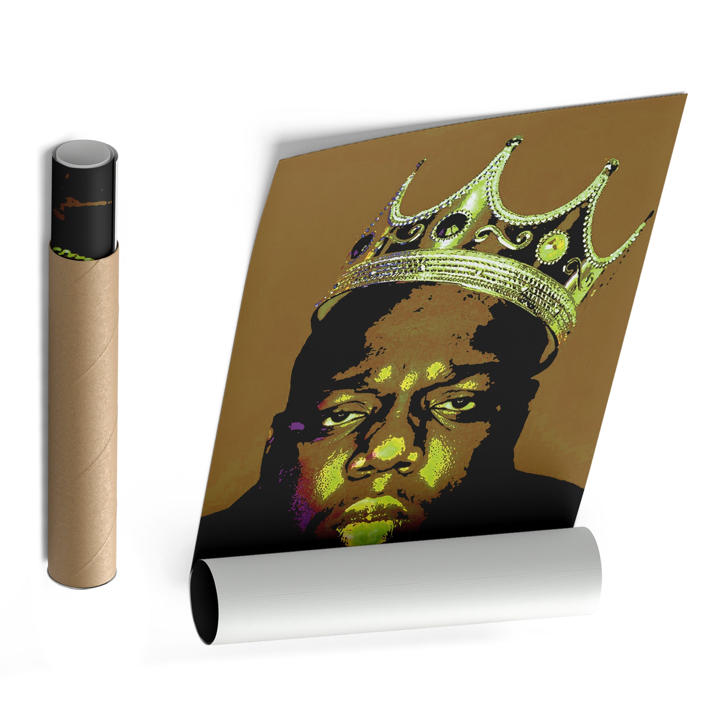 Notorious B.I.G Canvas – Rap Icon Wall Art for Home Decor