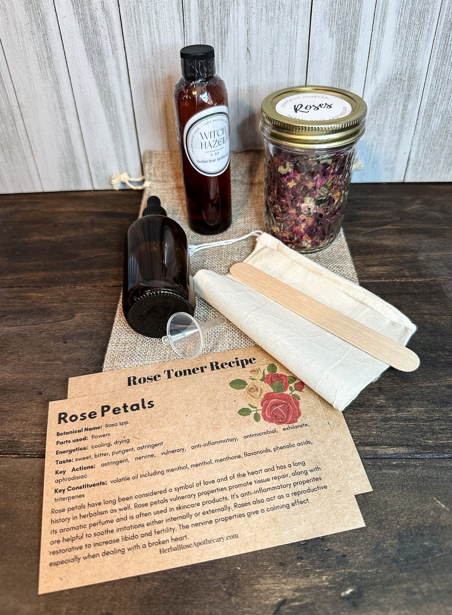 DIY Rose Toner Kit