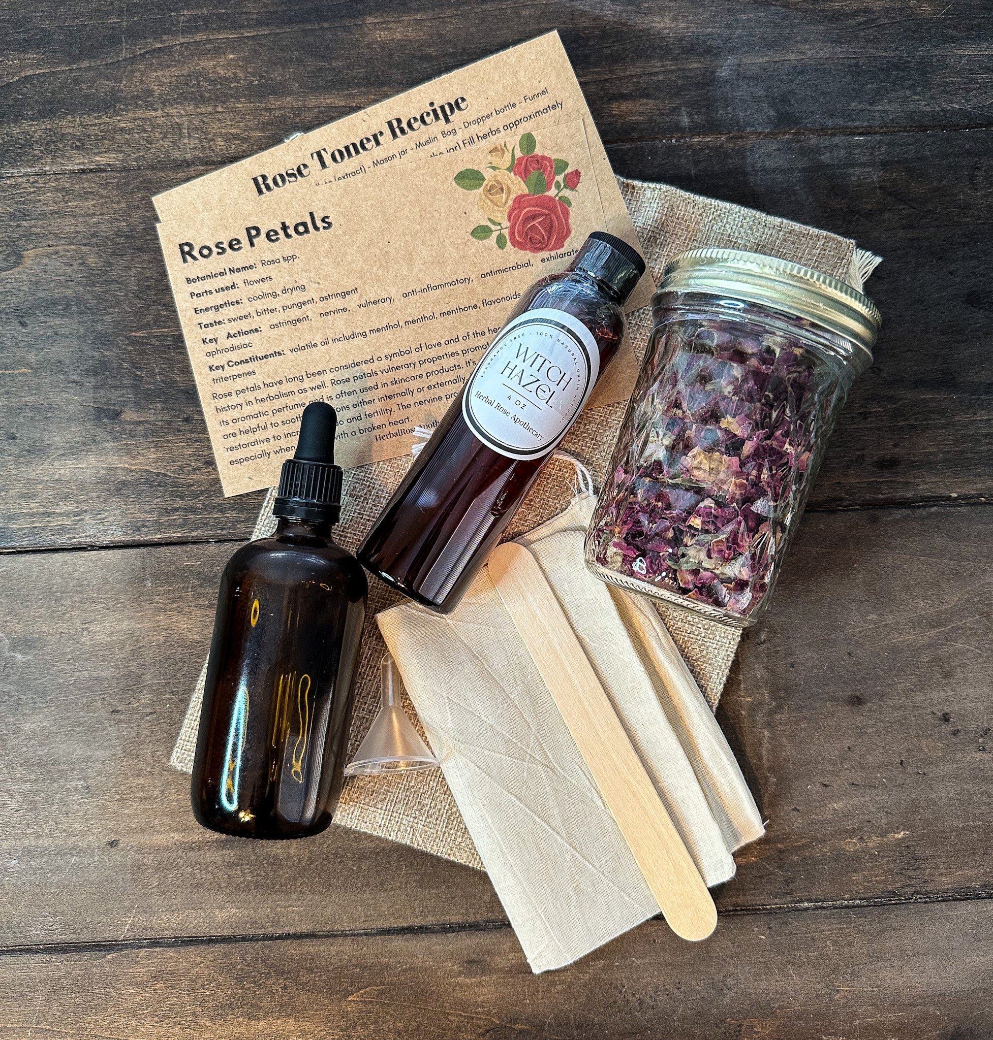 DIY Rose Toner Kit
