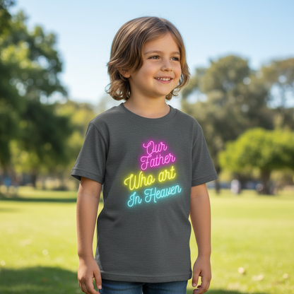 Our Father - Youth &amp; Kids Spiritual T-Shirt